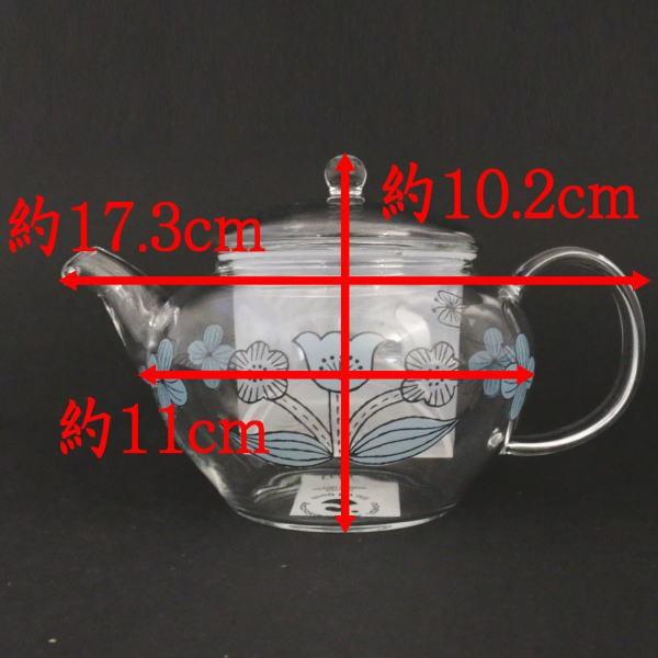 急須 ティーポット GP-27 CELEC セレック ガラス 硝子 コク旨Vポット