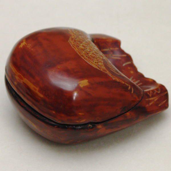 茶道具 香合 乾漆 南瓜 中川正斎 新品 茶道具 香合 木魚 中川正斎作 中川正斉作 茶道 : 茶道具いまや静香園