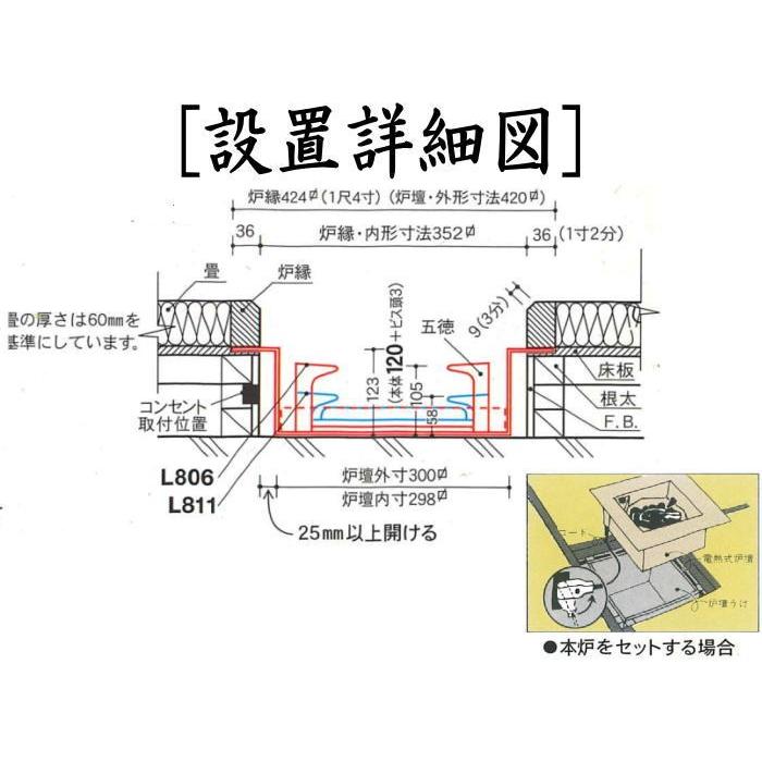 茶道具 炉壇 ユニット式 炉壇受け 浅型 サンアイ 旧野々田式 炉 茶道具 炉壇 ユニット式 炉壇受け 浅型 サンアイ 旧野々田式 炉