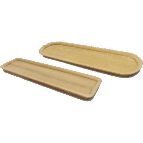 煎茶道具 煎茶盆 一文字盆 欅製 尺 2寸 丸又は角 茶道 : 茶道具いまや