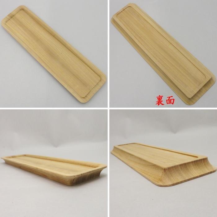 煎茶道具 煎茶盆 一文字盆 欅製 尺 2寸 丸又は角 茶道 : 茶道具いまや