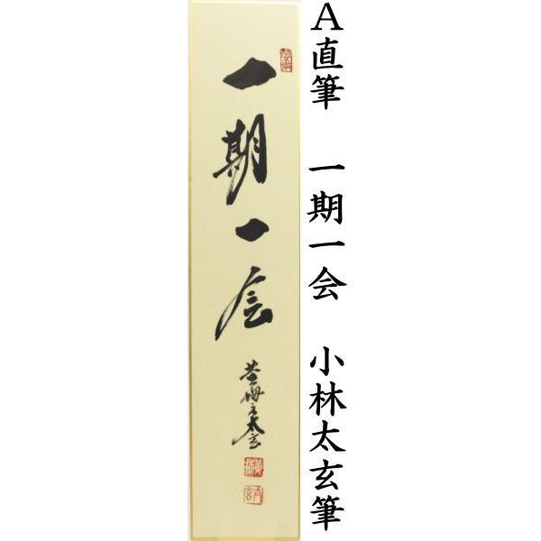 【数量限定アウトレット品】 茶道具 短冊 直筆 一期一会又は蓬莱五彩雲又は歩々是道場 小林太玄筆 一期一会 蓬莱五彩雲 歩々是道場 【M2146988350】(11011円)