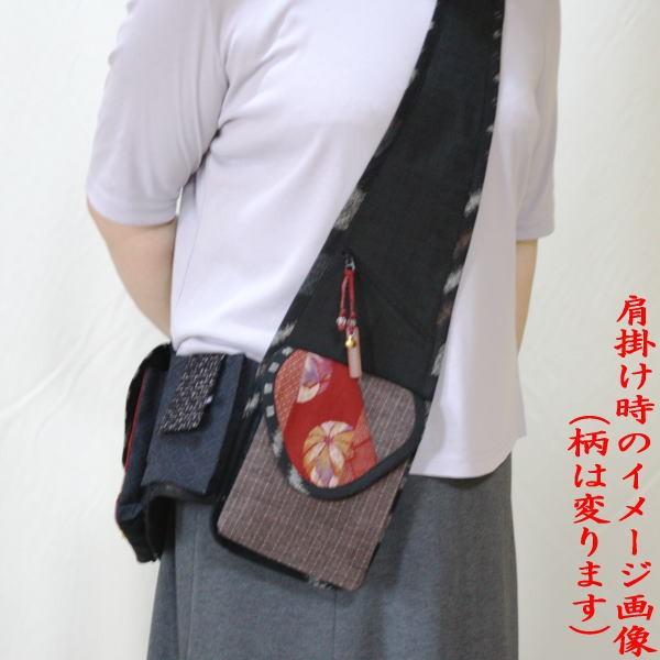 日用品 雑貨 ボディ-バッグ ボディバッグ 久留米絣 耽美 鎌谷辰美作