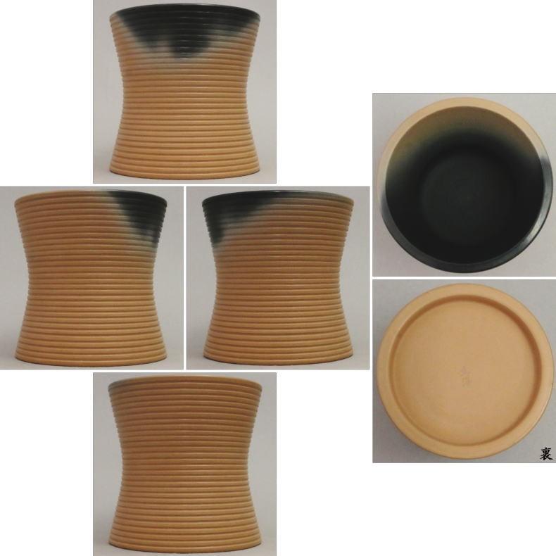 正規販売店】【正規販売店】茶道具 煙草盆 莨盆 火入 雲華焼き 糸目