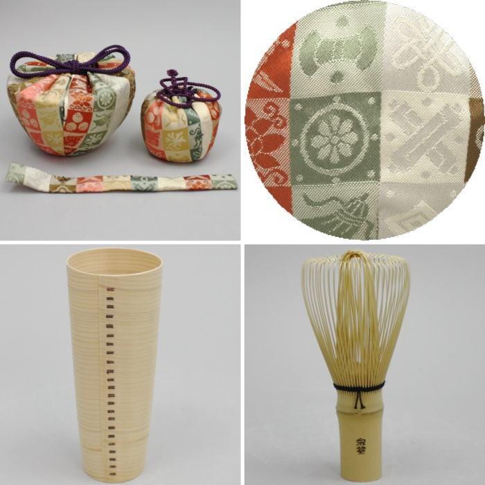 茶道具 茶箱セット キンマ茶箱孔雀紋12点セット 茶道 : 茶道具いまや