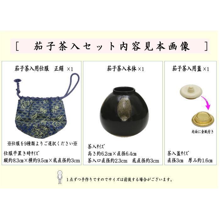 茶道具 茶入 お濃茶器 茄子茶入 9種類より選択 茄子 nasu なす 那須