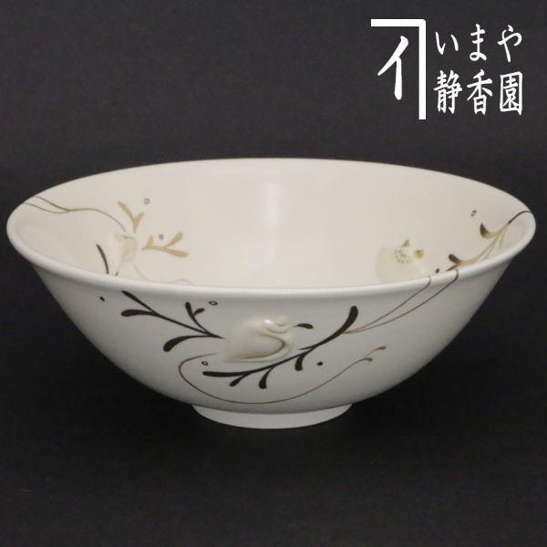 茶道具 抹茶茶碗 平茶碗 浮彫 海松貝 今岡三四郎作 茶道 : 茶道具
