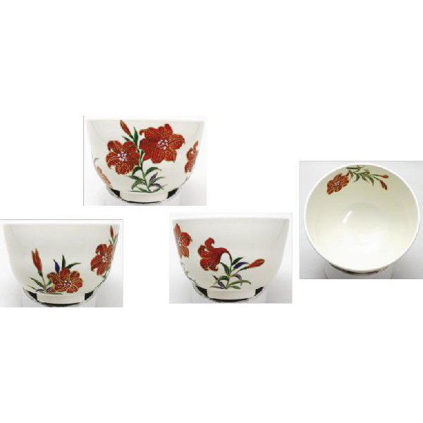 茶道具 抹茶茶碗 姫百合 今岡都作 茶道 : 茶道具いまや静香園 茶道具 抹茶茶碗 姫百合 今岡都作 茶道 : 茶道具いまや静香園