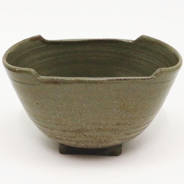 茶道具 抹茶茶碗 高麗写し 筆洗型 ひっせん型 中村与平作 茶道