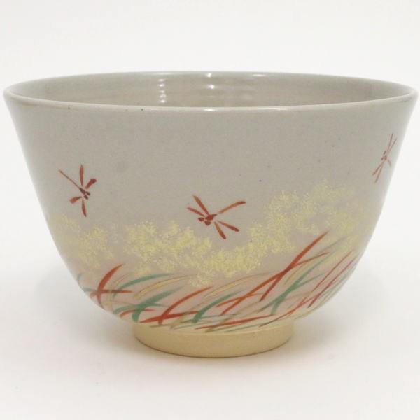 60TR184☆茶道具 中林貴山造 蒲の穂に糸蜻蛉蒔絵文 雪吹 棗 共箱付