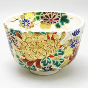 茶道具 抹茶茶碗 菊 田中正一作 茶道 : 茶道具いまや静香園 - 通販