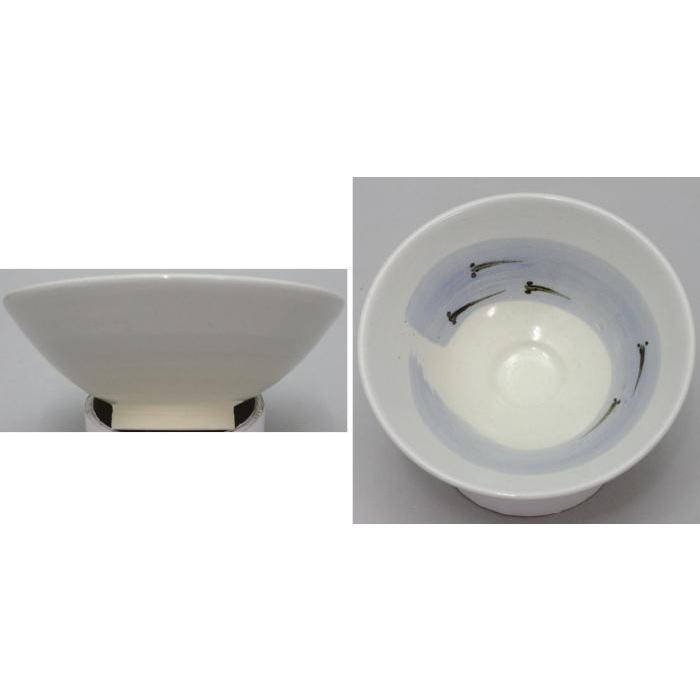 茶道具 抹茶茶碗 平茶碗 めだか 宮田豊作又は団扇 西尾瑞豊作又は小