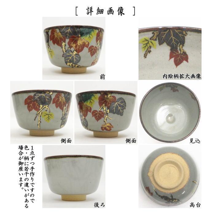 茶道具 抹茶茶碗 乾山写し 蔦 田中方円作 乾山写 乾山｜imaya-storo｜02