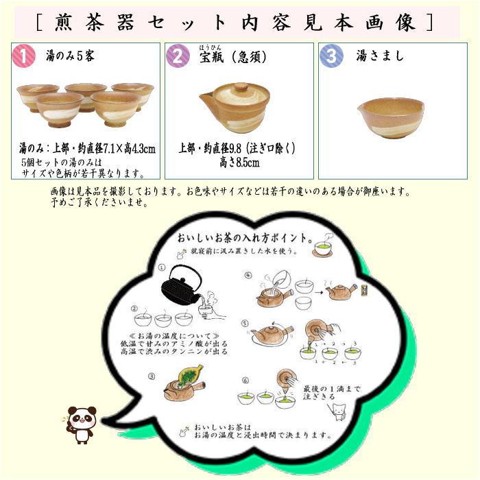 煎茶道具 煎茶器セット 信楽焼き 高橋楽斎作 湯のみ 5客 宝瓶 煎茶道具 煎茶器セット 信楽焼き 高橋楽斎作 湯のみ 5客 宝瓶
