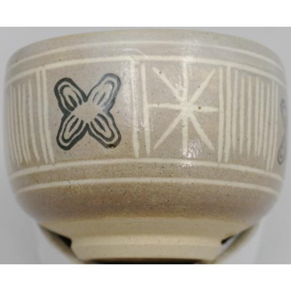 煎茶道具　瀬戸焼　陣出窯　澤田酔云作　線文　湯呑　十客　共箱　C　R7149 煎茶道具 瀬戸焼 陣出窯 澤田酔云作 線文 湯呑 十客 共箱 C