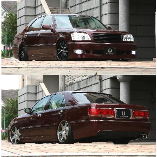 エイムゲイン 純VIP エアロ3点セット クラウン170系 : IMCショップ