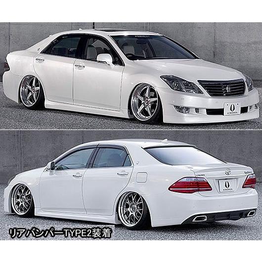 クラウンロイヤル 200系後期 純VIPエアロ リアウィング エイムゲイン