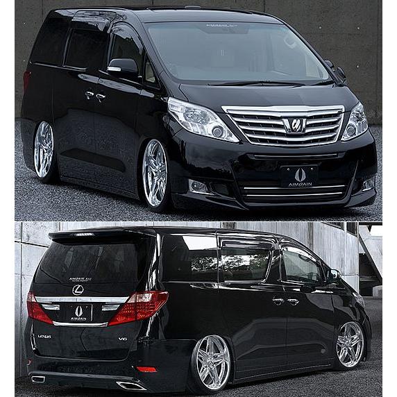 アルファード20後期 純VIP専用マフラー 左右出し エイムゲイン : IMC