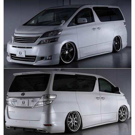 ヴェルファイア20系後期 純VIPエアロ フロントバンパー エイムゲイン