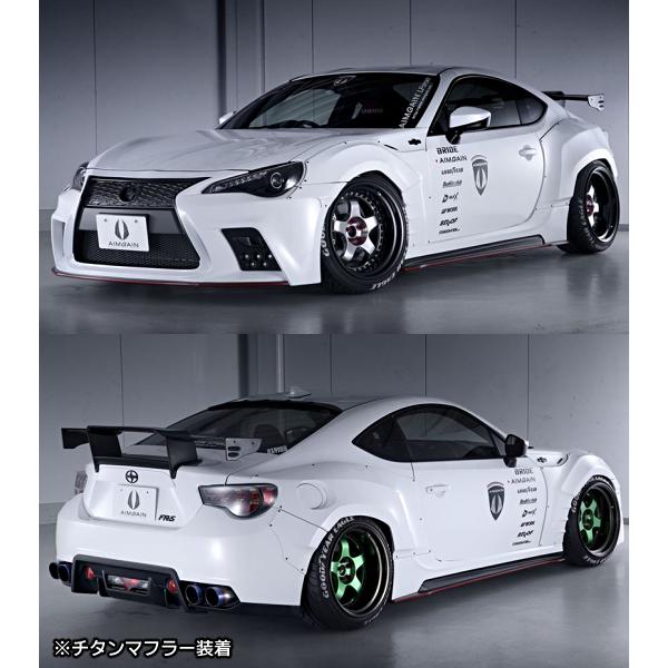 TOYOTA86 ZN6型前期 LFスポーツ エアロ3点セット エイムゲイン : IMC