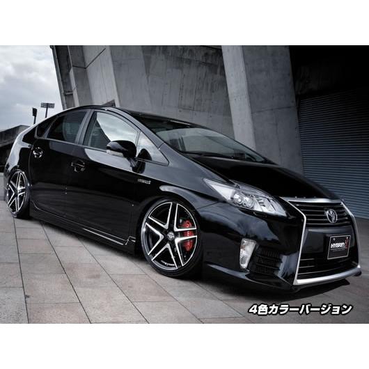 プリウス30系　ハイブリッド　タイプV　エアロ3点セット（4色塗装済）※カラー連絡必須　エイムゲイン