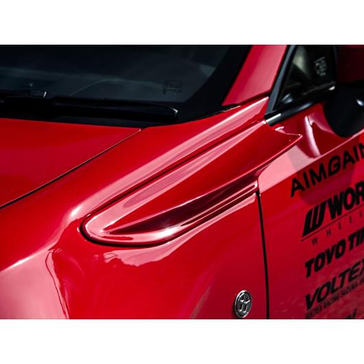 86 ZN6 後期型　フェンダーフィン TOYOTA86 ZN6型後期 エイムゲインGT フロントフェンダーフィン