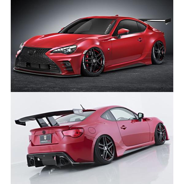 BRZ ZC6型 エイムゲインGT-F -ノーマルフェンダーver.- エアロ3点