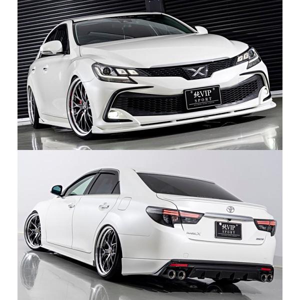 マークX 130系後期 純VIPスポーツ サイドアンダースポイラー