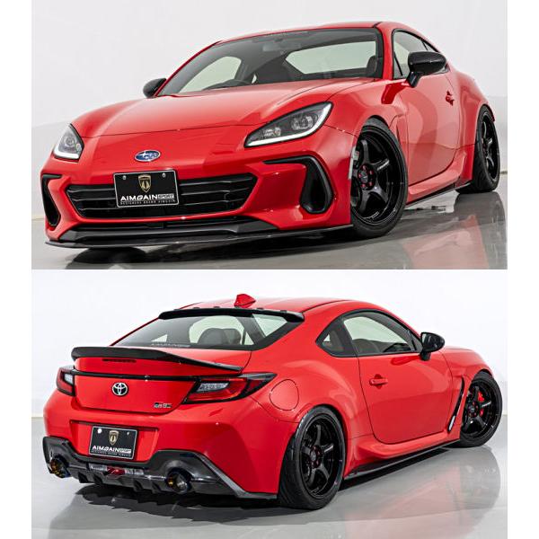 ZD8 STIサイドスポイラー BRZ BRZ ZD8型 エイムゲインスポーツ【FRP】 サイドスポイラー ※車情報連絡