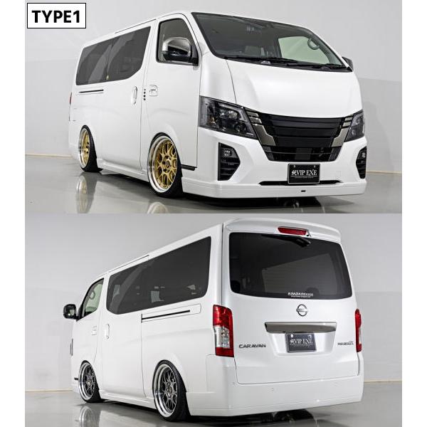 キャラバンNV350・E26 純VIP EXE リアゲートスポイラー ※車情報連絡
