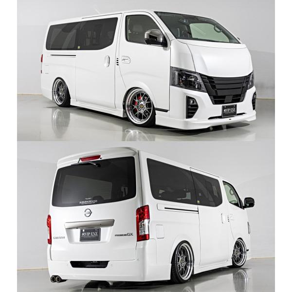 キャラバンNV350・E26 純VIP EXE TYPE2 フロントハーフスポイラー ※車