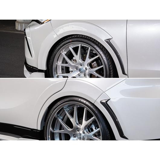 ハリアー80系（Z/G/S） ブラックレーベル オーバーフェンダーキット