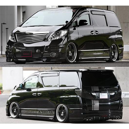 アルファード 20系前期 プラチナムエアロ 3点セット ケイブレイク