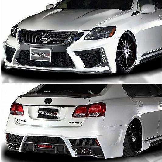レクサスGS S19系後期 ダイヤモンドシリーズ エアロ3点セット ブラック 