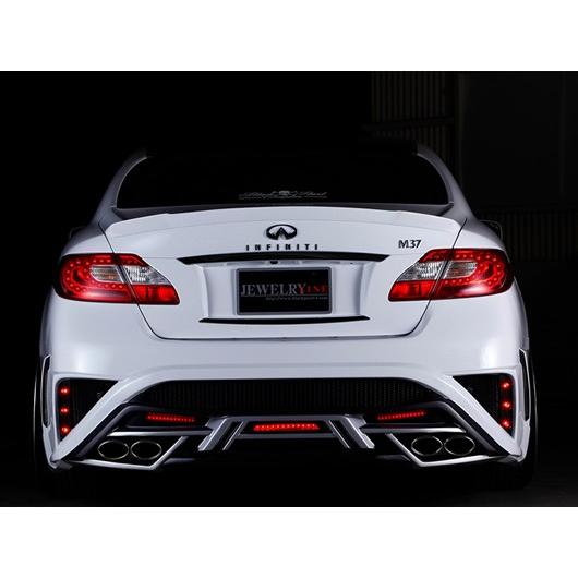 フーガY51前期 ジュエリーライン クリスタルシリーズ リアバンパー