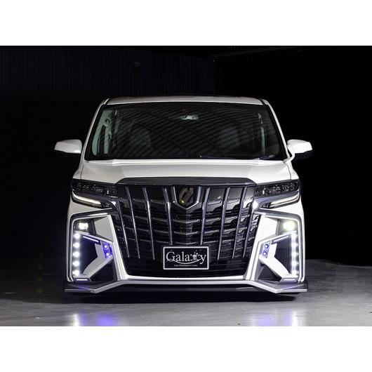 アルファード30系 後期 ギャラクシー フロントバンパースポイラー