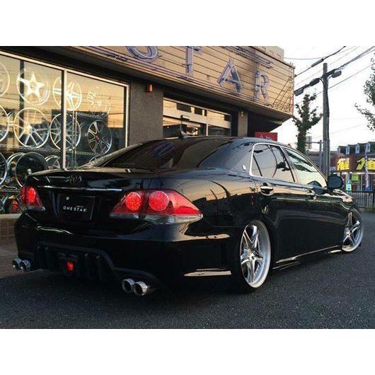 クラウン 200系アスリート リアバンパー 黒202