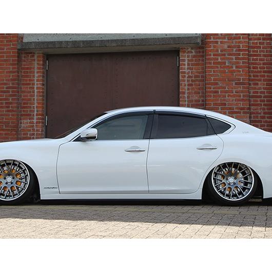 車 日産フーガ Y51 M37 インフィニティ純正サイドスカート レアアイテム