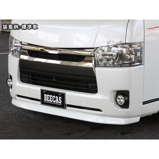 ハイエース200系（4型・ワイド車） フラット フロントリップスポイラー 
