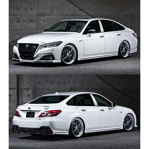 クラウン220系 (RSグレード) プルシャンブルー 専用マフラー左右4本