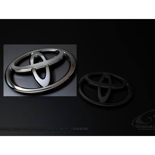 TOYOTA86 ZN6型後期 ブラックオニキスエンブレム フロントTマーク