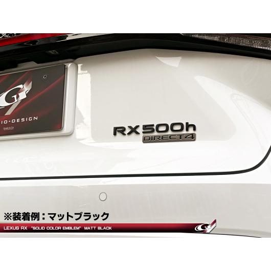 Grazio&Co.】17系レクサスRX RX500hロゴ マット系エンブレム マット 