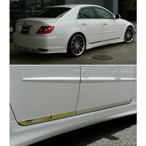 M S Realize クロームメッキ サイドガーニッシュ マークx1系 Imcショップ 通販 Yahoo ショッピング