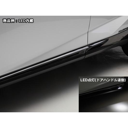 レクサスNX　Z10系　LXサイドマッドガード(LED無し)　塗装済　LXモード｜imcshop