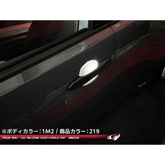 プリウス60系 LEDウェルカムドアハンドルユニット グラージオ : IMC