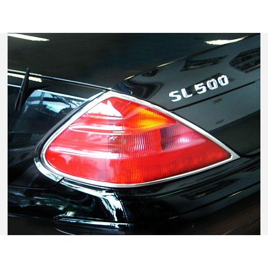 メルセデスベンツ SLクラス R230前期 テールランプ クローム リム