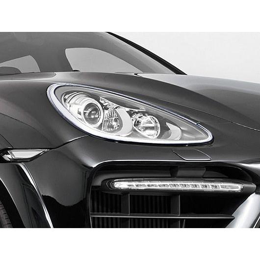 ポルシェ・カイエン 958型 ヘッドライト クロームメッキリム : IMC