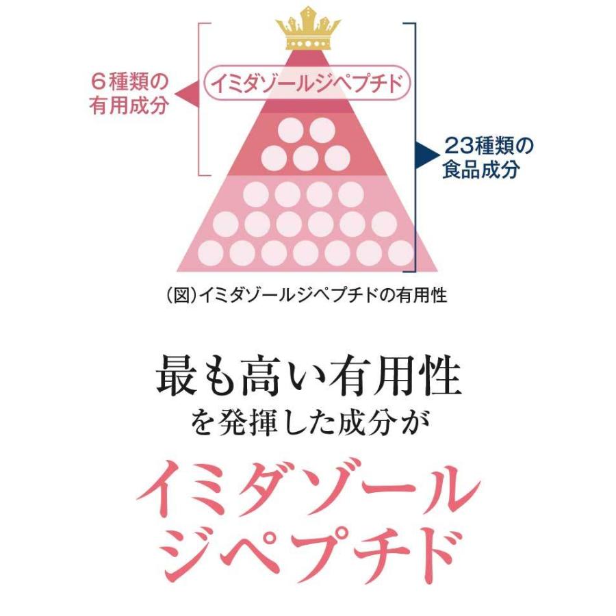 イミダペプチド(はちみつりんご味)10本 機能性表示食品 ノンカフェイン 栄養ドリンク 成分量確証マーク付き イミダゾールジペプチド 日本予防医薬｜imida｜14