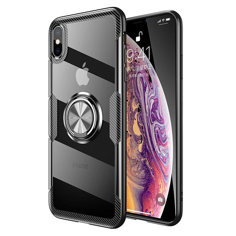 iPhone スマホケース iPhone11 ケース iPhoneXR Pro リング付き 透明