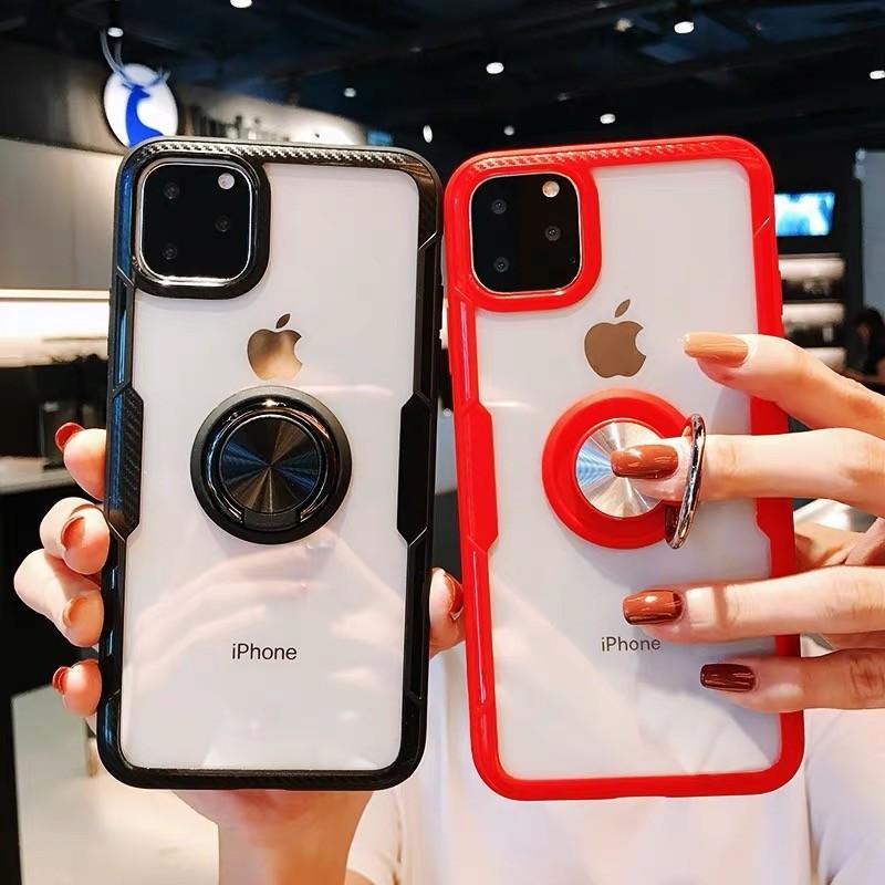 iPhoneXケース2個iPhone11と11プロのケース⠀ iPhone スマホケース iPhone11 ケース iPhoneXR Pro リング付き 透明